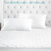 Fitted Waterproof Bed Mattress Protectors Covers King Single