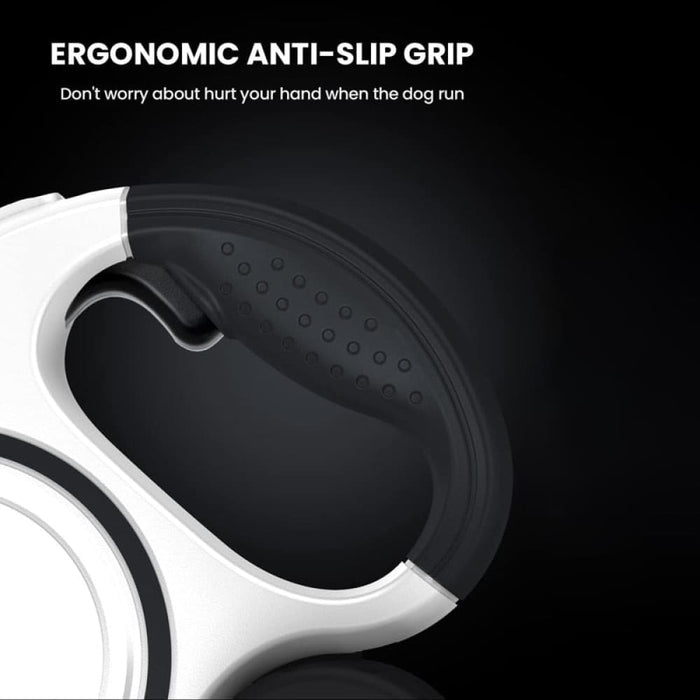 Flashlight Retractable 360° no Tangle Anti-slip Handle Dog