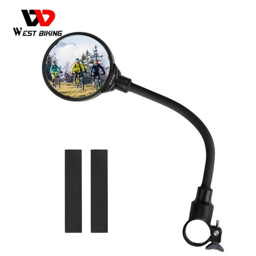 Flexible Handlebar Rearview Bicycle Mirror