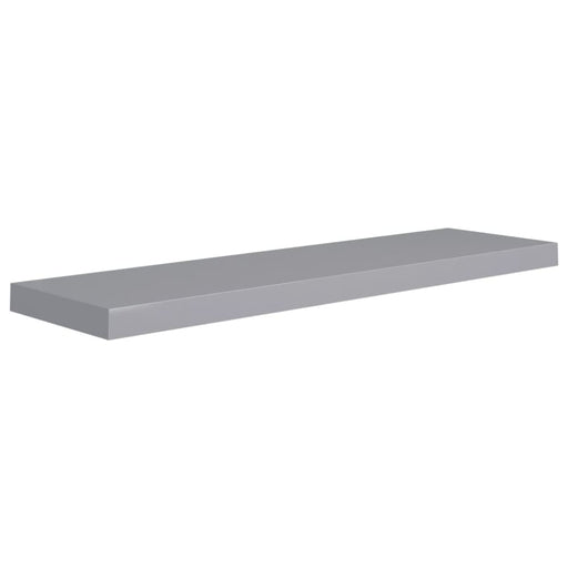 Floating Wall Shelf Grey Mdf Txtnpk