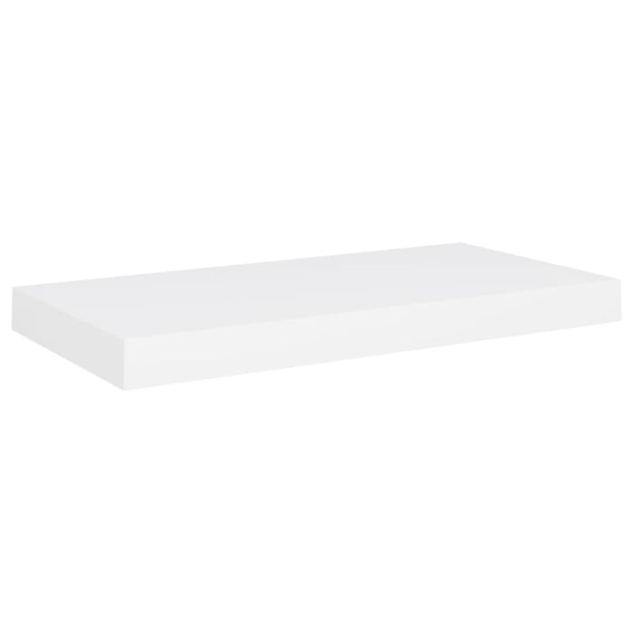 Floating Wall Shelf White Mdf Txtnbn