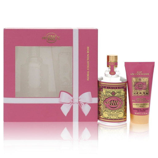 Floral Collection Rose Gift Set By 4711 For Women - 3.4 Oz