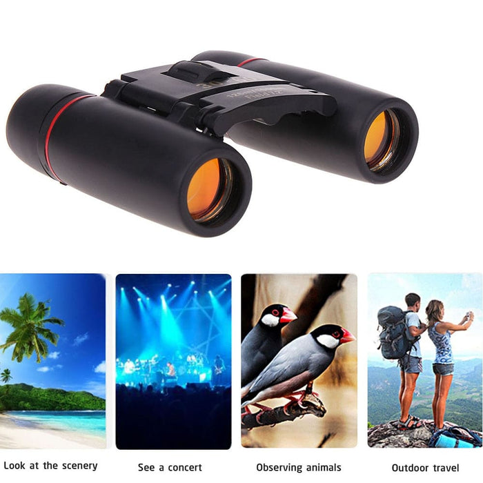Foldable 30x60 Zoom Binoculars Telescope with Rope