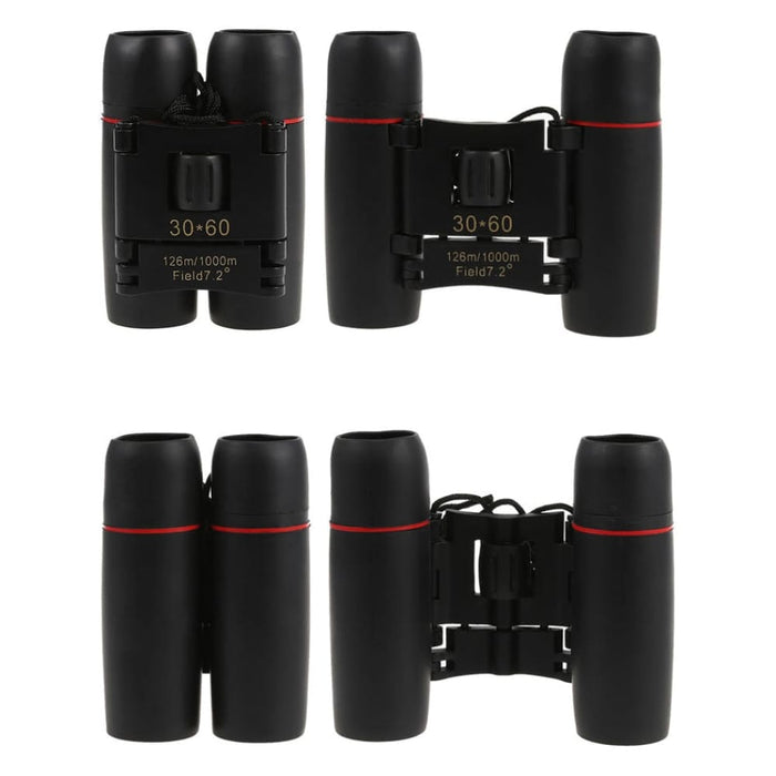 Foldable 30x60 Zoom Binoculars Telescope with Rope