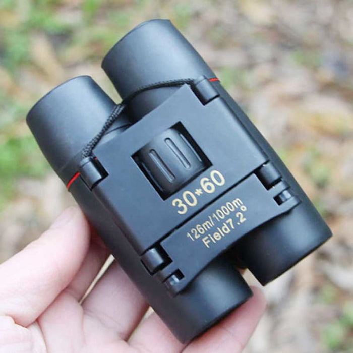 Foldable 30x60 Zoom Binoculars Telescope with Rope