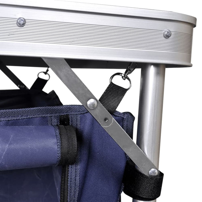 Foldable Camping Cupboard with Aluminium Frame Aotto