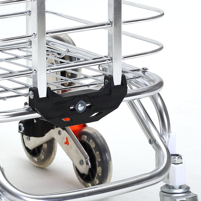Goslash Picks Foldable Shopping Cart Trolley Stainless