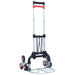 Foldable Stair Transport Trolley 70 Kg Aluminium Silver
