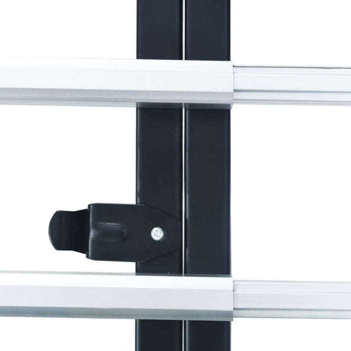 Foldable Transport Trolley 150 Kg Aluminium Silver Oalaan