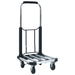 Foldable Transport Trolley 150 Kg Aluminium Silver Oalaan