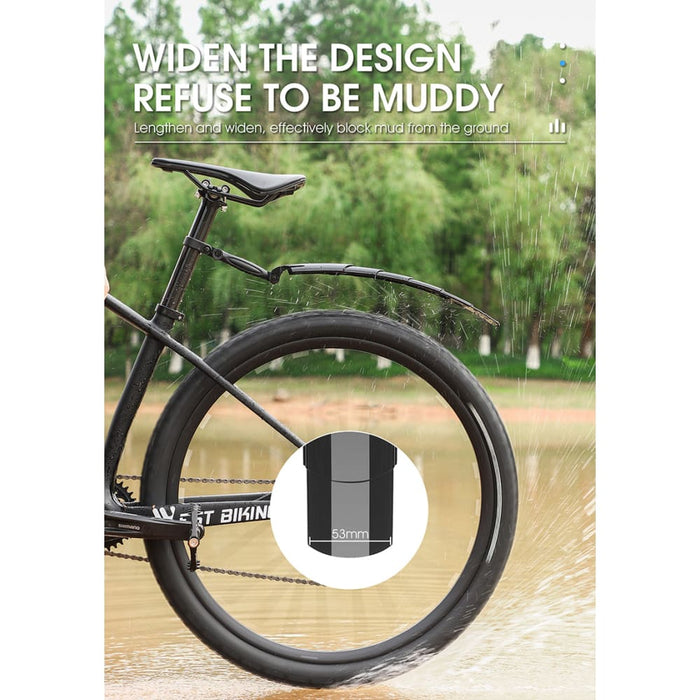 Foldable Universal Rear Fender