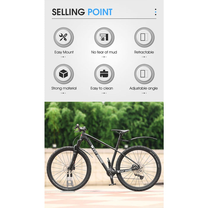 Foldable Universal Rear Fender