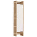 Folding 6 - panel Room Divider 240 Cm Bamboo And Canvas