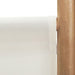 Folding 6 - panel Room Divider 240 Cm Bamboo And Canvas