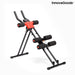 Folding Abdominal Machine with Exercise Guide Plawer