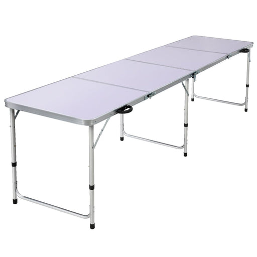 Folding Camping Table Portable Family Picnic Garden 240cm