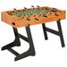 Folding Football Table 121x61x80 Cm Light Brown Kokao
