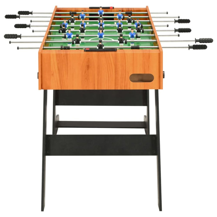 Folding Football Table 121x61x80 Cm Light Brown Kokao