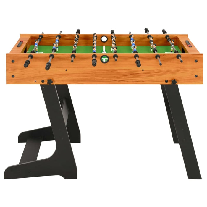 Folding Football Table 121x61x80 Cm Light Brown Kokao
