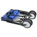 Folding Hand Trolley Steel Blue Oatiik