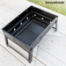 Folding Portable Barbecue for use with Charcoal Bearbq