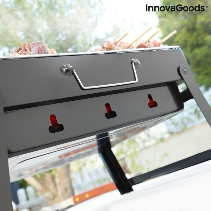 Folding Portable Barbecue for use with Charcoal Bearbq