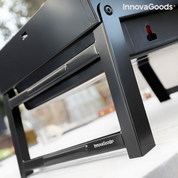 Folding Portable Barbecue for use with Charcoal Bearbq