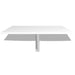 Folding Wall Table White 100x60 Cm Xatbpa