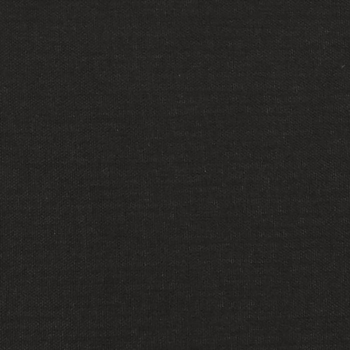 Footstool Black 60x50x41 Cm Fabric Takxli