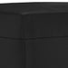 Footstool Black 60x50x41 Cm Faux Leather Takttp