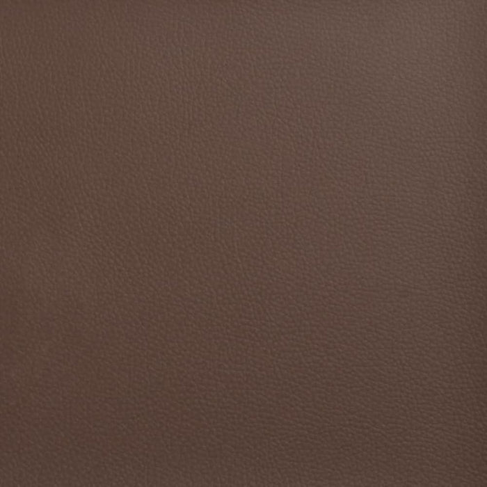 Footstool Brown 60x50x41 Cm Faux Leather Taktti