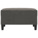 Footstool Dark Grey 70x55x41 Cm Velvet Takton
