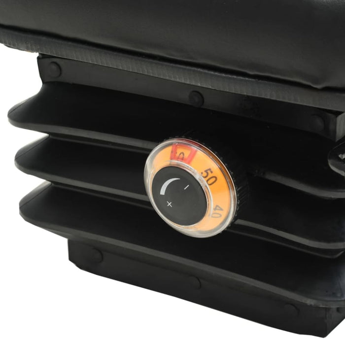 Forklift & Tractor Seat with Suspension and Adjustable