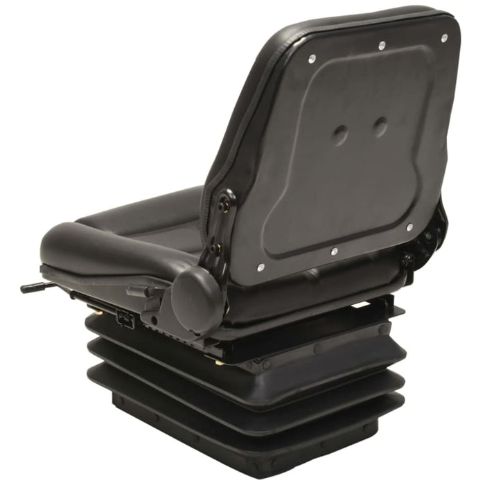 Forklift & Tractor Seat with Suspension and Adjustable