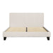 Bed Frame Queen Size Boucle Fabric Mattress Base Platform