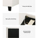 Bed Frame Single Size Boucle Fabric Mattress Base Platform