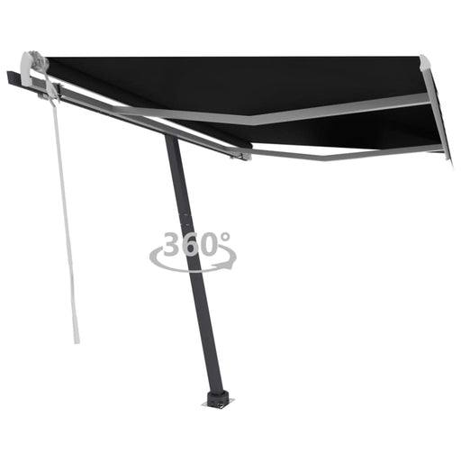 Freestanding Manual Retractable Awning 350x250 Cm