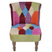 French Chair With Patchwork Design Fabric Gl8839