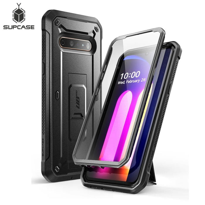 Full - body Rugged Holster Cover For Lg V60 Thinq