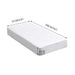 Fully Fitted Waterproof Microfiber Mattress Protector
