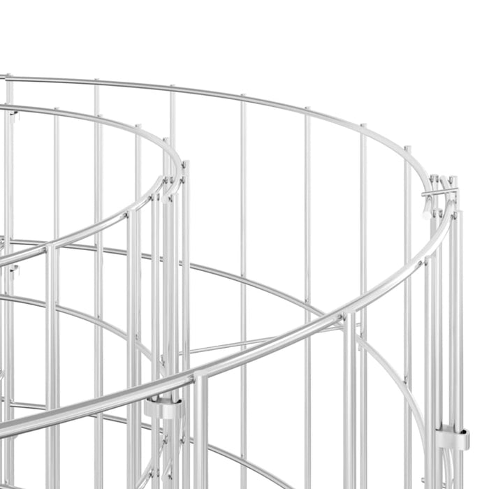 Gabion Raised Bed Galvanised Iron 600x100x50 Cm Opxbaa