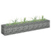 Gabion Raised Bed Galvanised Steel 180x30x30 Cm Oapltt