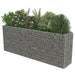 Gabion Raised Bed Galvanised Steel 270x50x100 Cm Oatplx