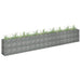 Gabion Raised Bed Galvanised Steel 360x30x60 Cm Oaplax