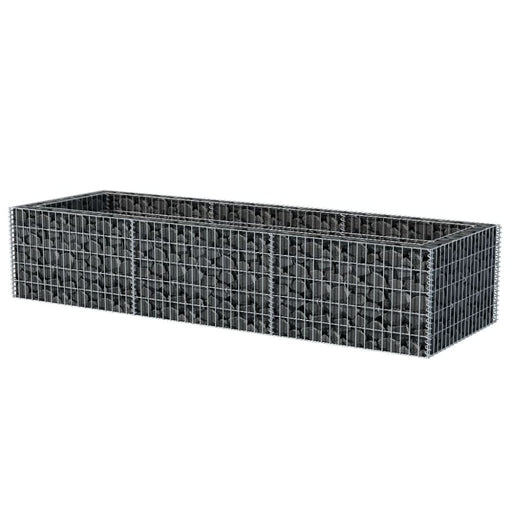 Gabion Raised Bed Steel 270x90x50 Cm Oaxppl