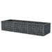 Gabion Raised Bed Steel 270x90x50 Cm Oaxppl