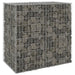 Gabion Wall with Covers Galvanised Steel 100x60x100 Cm