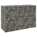 Gabion Wall with Covers Galvanised Steel 150x60x100 Cm
