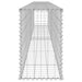 Gabion Wall with Covers Galvanised Steel 300x30x50 Cm Oainxb
