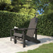 Garden Adirondack Chair Hdpe Anthracite Tonltn